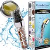 PureAction Vitamin C Shower Head with Hose & Replacement Filters - Hard Water Softener - Chlorine & Fluoride Filter - Water Purifying Filtered Showerhead with Beads - Helps Dry Skin & Hair Loss