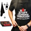 FixGrub Chefs Apron, Grill Apron, Funny Aprons for Men and Women, BBQ Apron, 3 Pockets, Bottle Opener, Towel and Gift Box Included