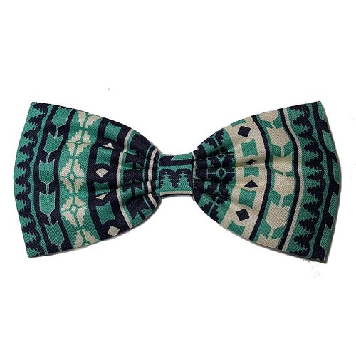 Special Prints Hairbows- Music Notes, Houndstooth,argyle, Nascar, Cammo (Group 2 of 2) (Alligator Clip, Southwest Style Print)