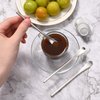 luvtree 16-Pack 5" / 12.8cm Stainless Steel Long Handle Stirring & Mixing Spoon – Reusable Bar Tool for Coffee, Tea, Iced Drinks & Cocktails
