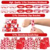 PLOUGVI 208PCS Strawberry Party Favors, Berry First Birthday Decor, Strawberry Birthday Party Decorations, Strawberry Theme for Party Goodie Bag Stuffer Pinata Filler Gifts