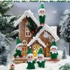 Cunno 12pcs Christmas Baby Elves Miniature Elf Doll Plush with Elf Clothes Xmas Elf Toy Accessories for Little Girls and Boys Christmas Advent Calendar Easter Decorations (Green)