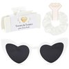 Bridal Shower Gifts for Women Bride To Be Gift Set Bride Hair Clip Claw Clip Accessories Bride Hair Scrunchie Bride Sunglasses Bachelorette Party Wedding Gifts