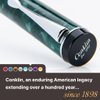 Conklin Duragraph Forest Green Fountain Pen, Stub Nib (CK71320)