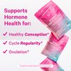 Pink Stork Organic Fertility Tea - Supports Conception for Her & Hormone Balance with Chaste Tree Berry (Vitex), Mint, and Red Raspberry Leaf - Hot or Iced - Caffeine Free - Sweet Mint, 15 Sachets