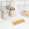 Inala Strand Smoother - Wide Tooth Wooden Comb -Bamboo Combs that Prevents Tangles and Static - Hair Brush For Hair Growth - Tames Frizz and Adds Shine - Suitable for All Hair Types - Natural Bamboo