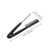 FRCOLOR 2Pcs Straightening Comb Flat Iron Comb Salon Hair Brush Combs V-shaped Straight Comb Hairdressing Styling Hair Straightener for Hair Salon Home Use