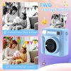 VFU Instant Print Camera for Kids - Kids Digital Camera Toddler Camera for Age 3-5, Instant Cameras That Print Photos for 4 5 6 7 8 9 10 Year Old Girl Boy Birthday Gift
