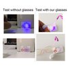 FOURCHEN Blue Light Glasses for Kids Anti Glare & Eye Strain Glasses Computer TV Phone Tablets UV Protection Glasses (Clear Pink)