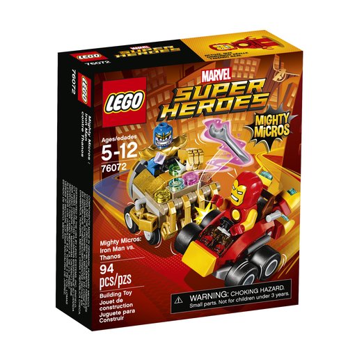 LEGO Super Heroes Mighty Micros: Iron Man Vs. Thanos 76072 Building Kit