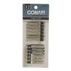 Conair 55309Z Chrome Plated Hair Clips 12 Count