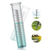 SYCozupy 7" Capacity Rain Gauge Replacement Tube Glass Rain Guage Cylinder for Yard &Garden &Outdoor (1Pcs)