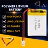 YDL 3.7V 600mAh 503040 Lipo Battery Rechargeable Lithium Polymer ion Battery Pack with PH2.0mm JST Connector