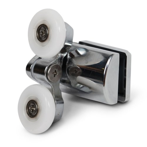 Smooth Zinc Alloy Shower Door Runners 23mm Twin Shower Door Rollers 2top 2bottom 4pcs