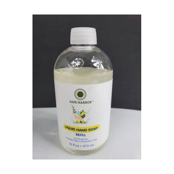 4 bottles Safe Harbor Liquid Hand Soap Refill - 16 oz.Each