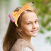 Totelux Back to School Pencil Headband Bow Hair Band Yellow Hair Accessories for Women Girls Teachers Toddler Student School Classroom Party Supplies