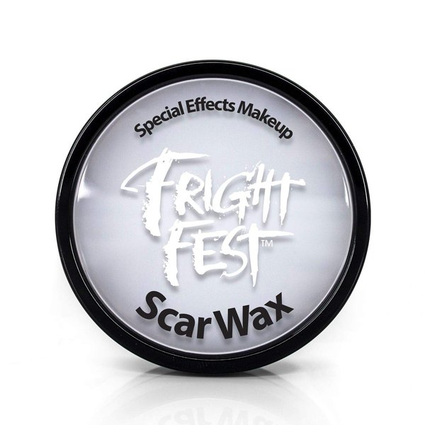 Scar Wax by Fright Fest 20g - Fx wax used to create scars, lumps and warts - Use alongside our fake blood, spirit gum, liquid latex and halloween face paint creating the most gruesome makeup