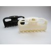 Generic Creme white or black hair claw clip for fine, thin hair (Primary color: Creme), 1 Count (Pack of 1)