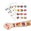 Cat Temporary Tattoos Themed Birthday Party Supplies Favors Decorations 96 PCS 8 Sheets Cute Fake Tattoo Stickers Party Games For Children Kids Boys Girls School Gifts Rewards Home Activity