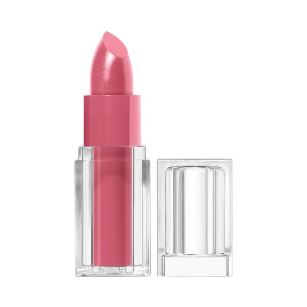 COVERGIRL Clean Lip Color, Sunny Days, Satin Finish, 24-Hour Wear, Squalane, Avocado & Aloe, Carmine-Free, Non-Drying, 0.12oz