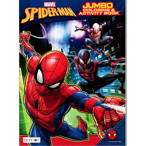 Spiderman Coloring and Activity Books Bundle with Imagine Ink Coloring Book, Stickers, and More