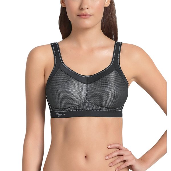 Anita Women's Momentum Soft Cup Sports Bra 5529 Black Bra 34C