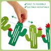 4 Pcs Taco Cactus Garland Banner Green Glitter Cactus Banner Cactus Party Decorations Taco Party Banner Fiesta Party Banner for Mexican Fiesta Bachelorette Baby Shower Jungle Party Supplies Decor