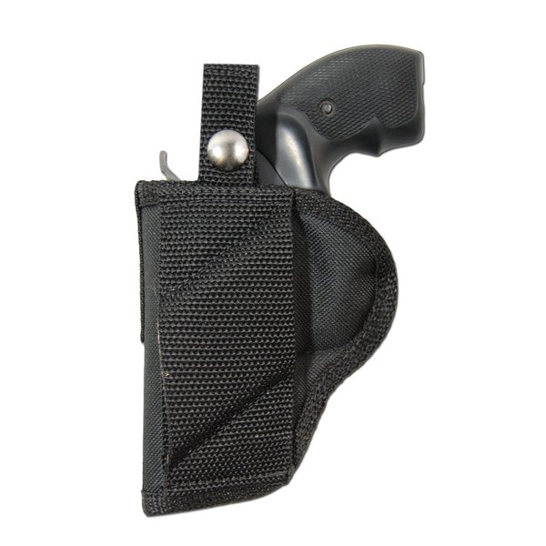 New Barsony OWB Cross Draw Gun Holster for Ruger LCR 38, 22 Left