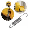 GNPADR GUPO 3-5/8"Stainless Steel Replacement Recliner Sofa Mechanism Tension Spring - Long Neck Hook (2PCS)/Silver