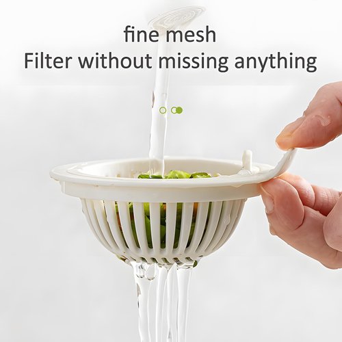 2 Pack Kitchen Sink Strainer,Anti-Clogging Drain Strainer Food Catcher,Reusable Fast Flow and Effective Full Mesh Basket Filters (Gray)