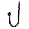 VRSS Curtain Tiebacks Drapery Holdbacks Simple Style (2pcs Black)