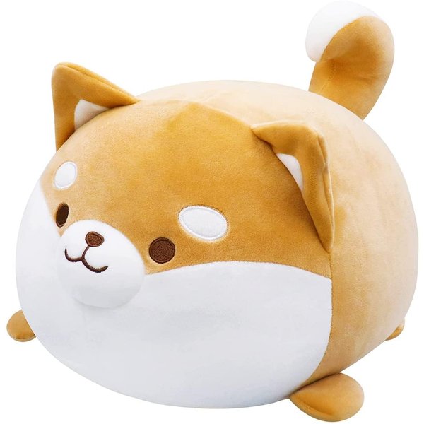 19.7" Shiba Inu Plush Corgi Stuffed Animal,Shiba Inu Stuffed Animal Soft Hugging Pillow Easter Gift,Big Shiba Inu Plush Pillow Cute Plush Toys Gift for Boy Girl Kids Birthday Valentine