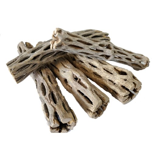 Natural Cholla Wood for Aquarium Decoration Shrimp and Fish Tank (6 Inch (5 Pack))