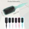 Curly Hair Brush，2024Curl Defining Brush, Curl Defining Brush,for Combing and Shaping Men's and Women's (Black)