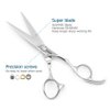 6" Professional Hair Scissors Cutting Shears 440C Hair Cutting Scissors Haircut Scissors Sharp Barber Scissors Barber Shears Convex Edge KINSARO