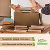 Shipping Boxes 10"L x 10"W x 10"H, Corrugated Cardboard Box for Packing, Moving and Storage, Sturdy, Eco Friendly Packing Supplies (5)