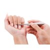 1 PCS Professional Silver Stainless Steel Finger Cuticle Cleaner Fork Pusher Nail Art Tools Manicure Pedicure Tools Dead Skin Remover Callus Removal Tools for Unisex Adult