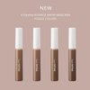 K-Palette Eyebrow Gel, Longwear Brow Color Mascara with Natural Effects, Easy-to-Use Brow Makeup Brush for Defined Eyebrows, Foggy Greige