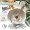 Wishful Parcel Bentonite Clay Powder Kelp, MSM, US Made Pore Cleansing Facial Mask AKA Indian Healing Clay Mask for Face 8 Oz