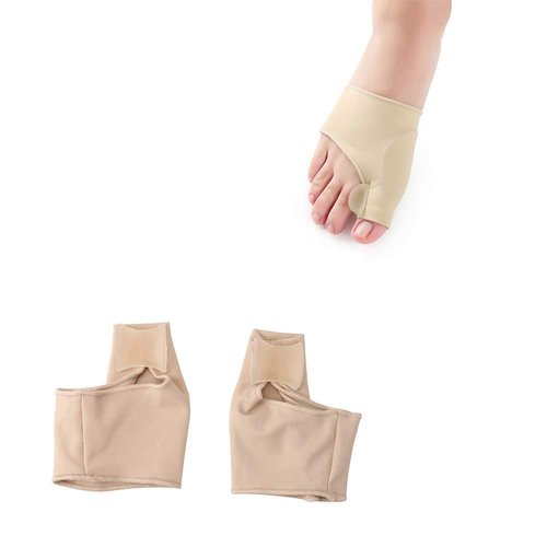 AnHua Valgus Bunion Corrector Orthotics Feet Bone Thumb Adjuster Correction Pedicure Sock Straightener Bunion Splint for Bunions For Crooked Toes Alignment Pain Relief (Style1：Skin Color)