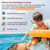 EEZYSUN Babies & Kids SPF 50 Mineral Sunscreen | Dermatologically Tested for Sensitive Skin | Contains Aloe Vera | Sweat/Water Resistant | Cruelty-Free | Reef-Safe | Travel Size - 3.3 FL OZ