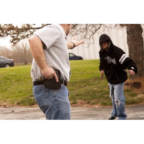 Uncle Mike's PDA/Cell Phone Style Conceal Carry Case Holster, Black