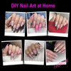 SITELENABY Medium Almond Nail Tips, Pre-shaped Half Cover Matte Acrylic Gel Kit False Nail Tip 300pcs,No C 12 Sizes Acrylic Press On Nails Tips (Medium half cover almond 300pcs)