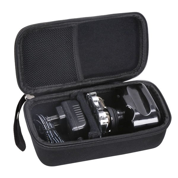 Aproca Hard Storage Travel Case, for Skull Shaver Pitbull Gold PRO/Silver PRO Head Shaver Electric Head & Face Shaver (Black-new)