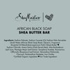 SheaMoisture African Black Soap with Shea Butter, Skin Care, Acne Prone Skin, African Black Soap Face Wash, Shea Moisture Soap, Authentic African Black Soap Bar for Face and Body (6 Pack – 3.5 Oz Ea)