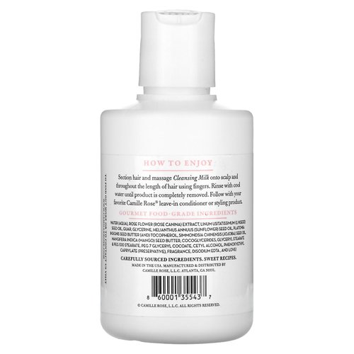 Camille Rose - Rose Cleansing Milk, 8 fl oz