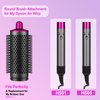 PUREGUST Round Brush Attachment for Dyson Air wrap Oval Round Volumizing Brush for Dyson Airwrap Accessories, Rose