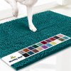 Muddy Mat® Original Dog Door Mat for Muddy Paws, Super Absorbent Microfiber, Non-Slip Washable Pet Rug, Quick Dry Chenille Entryway Carpet, Machine Washable Indoor Outdoor mat, Teal 18"x28"
