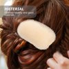 LALAFINA 6Pcs Bump Up Hair Clips Sponge Volume Hair Insert Hair Bases Hair Bump Up Comb Clip Hair Increasing Clip for Women DIY Hair Style