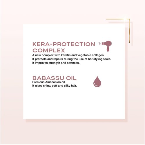 Alfaparf Milano Keratin Therapy Lisse Design Keratin Conditioner - Maintains and Enhances Keratin Smoothing Treatment - Anti-Frizz Hair Care Product - Paraffin and Sulfate Free - 8.45 Fl. Oz.